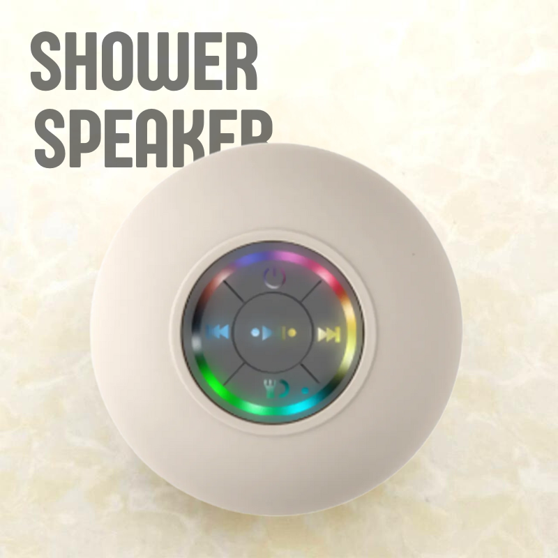 Shower Speaker - Color: White